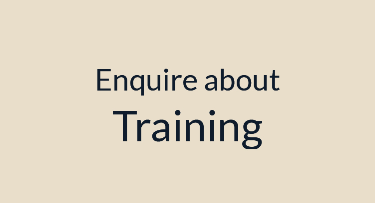 Enquire about training