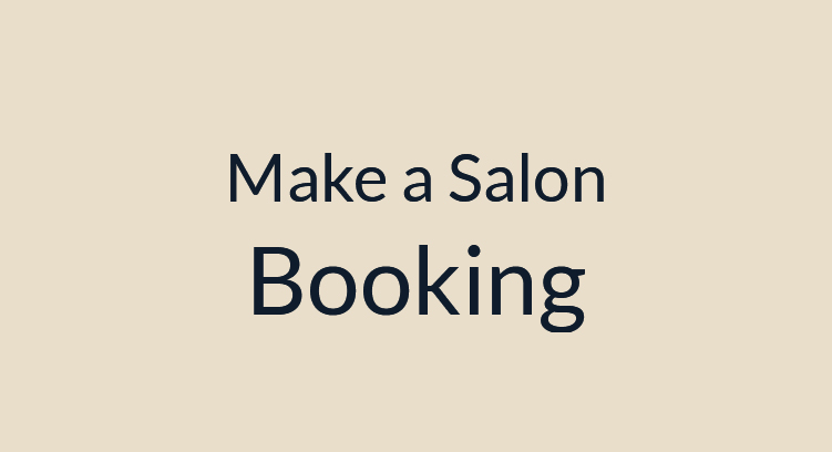 Make a salon booking